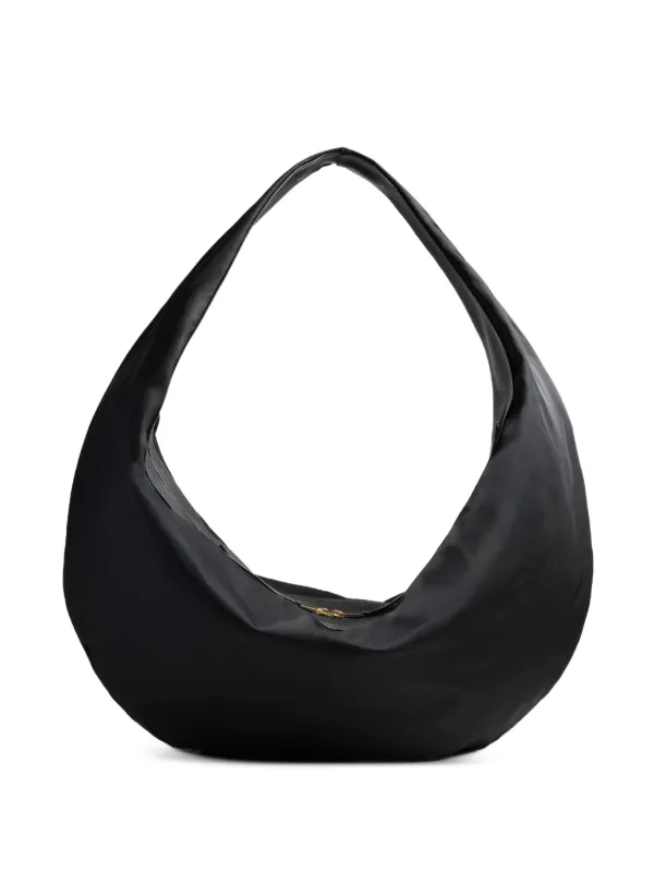Khaite Extra Large Olivia Hobo Shoulder Bag in Black