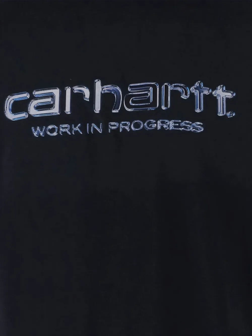 Carhartt WIP S S Solar Chrome Script T-shirt Blauw