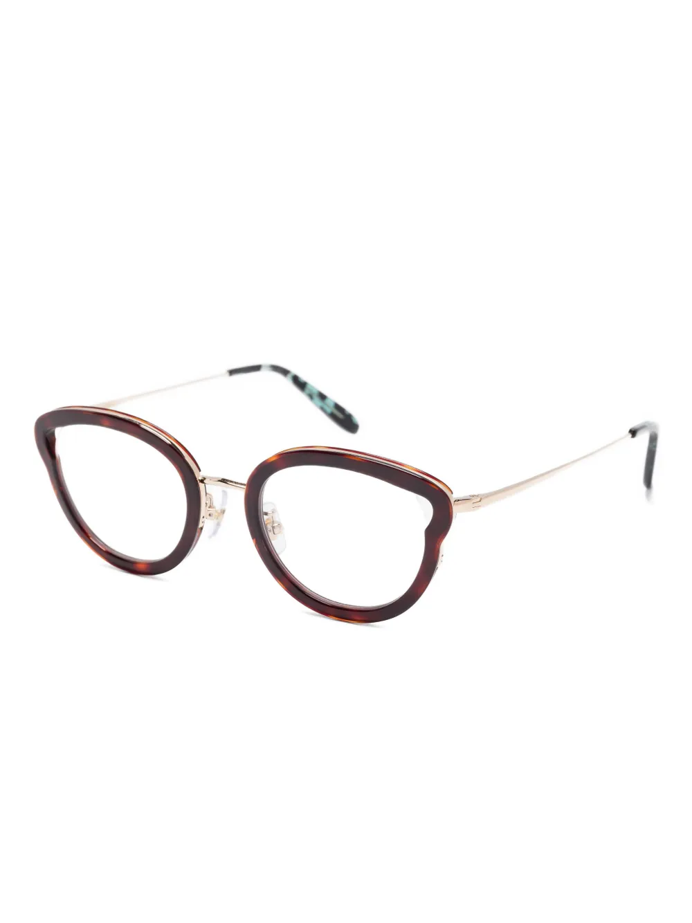 Megane and Me Ines tortoiseshell-pattern glasses | Men | Image 2
