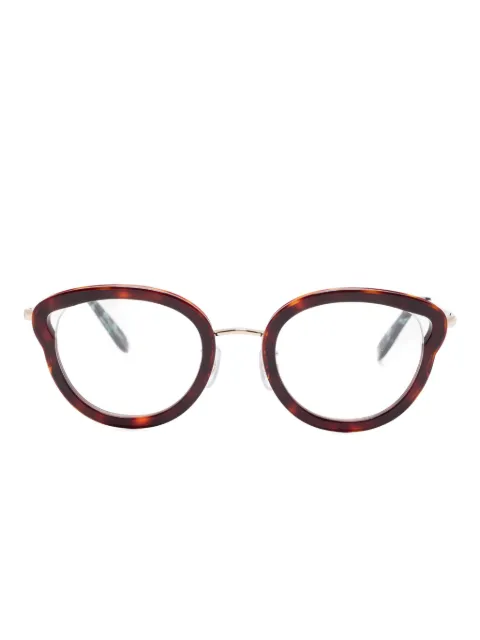 Megane and Me Ines tortoiseshell-pattern glasses