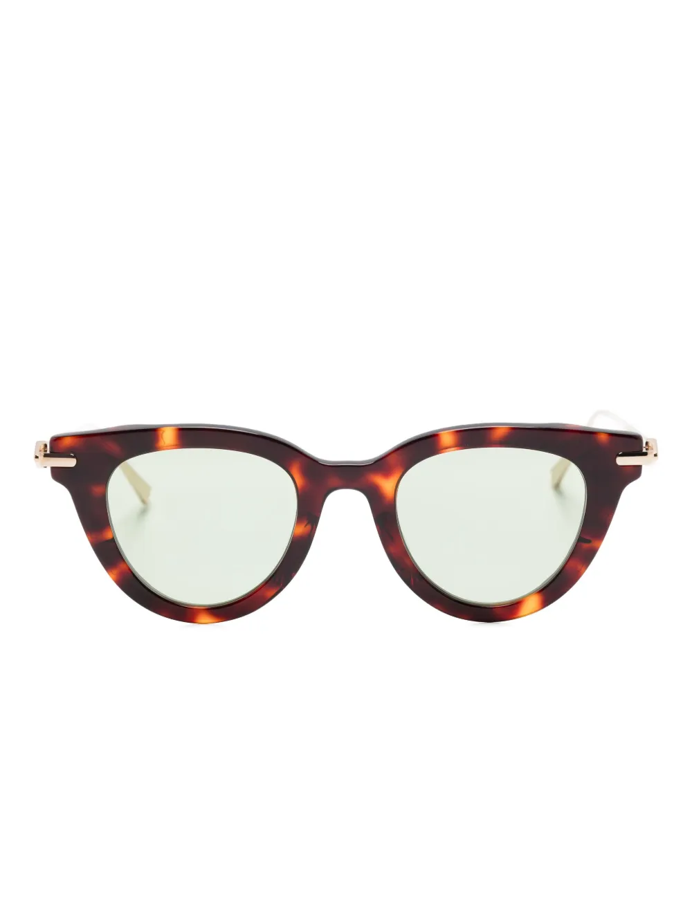Megane and Me Tess cat-eye sunglasses Bruin