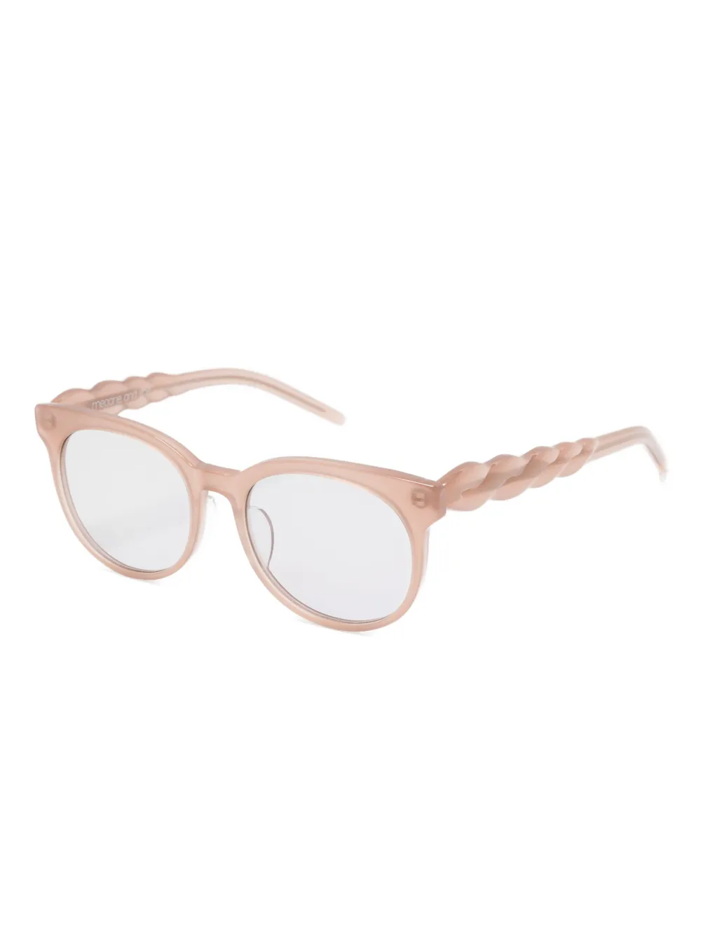 Megane and Me Olive braided-temple sunglasses Roze