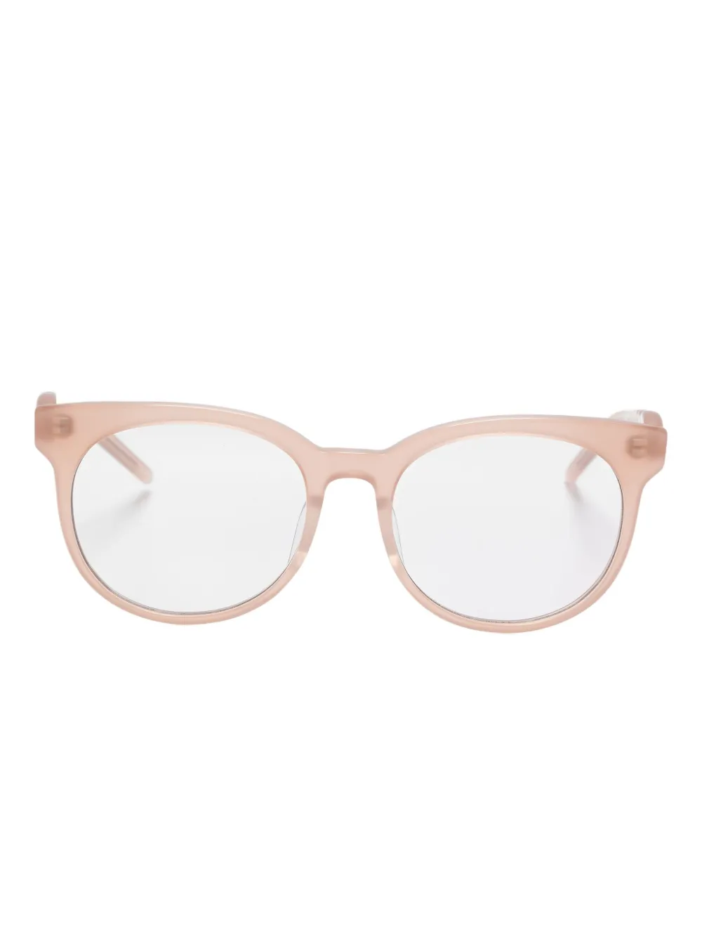 Megane and Me Olive braided-temple sunglasses Roze