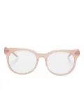 Megane and Me Olive braided-temple sunglasses - Pink