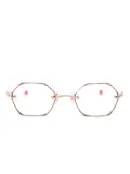 Megane and Me tortoiseshell-pattern glasses - Gold