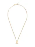 CHANEL Pre-Owned 1982 interlocking CC pendant necklace - Gold
