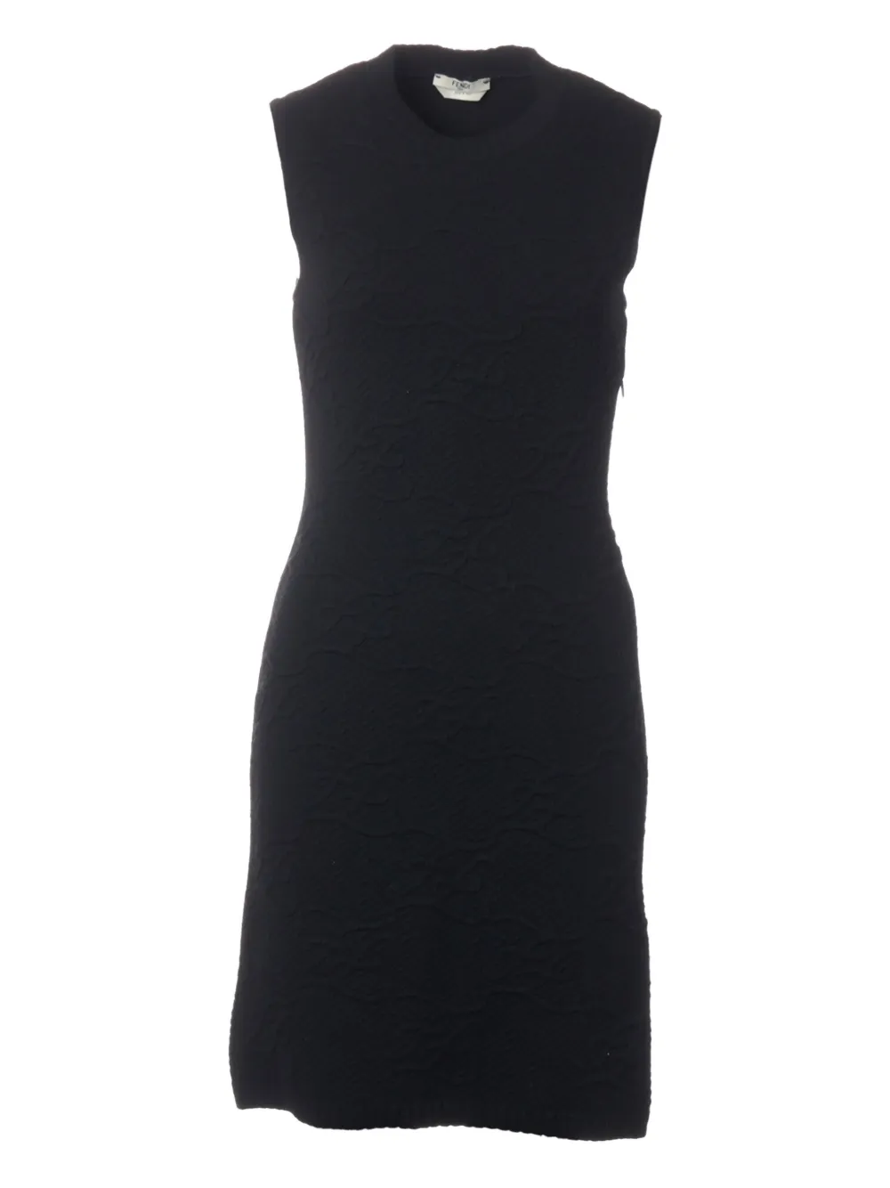 Fendi Pre-Owned crew-neck sleeveless dress | Black | Image 1