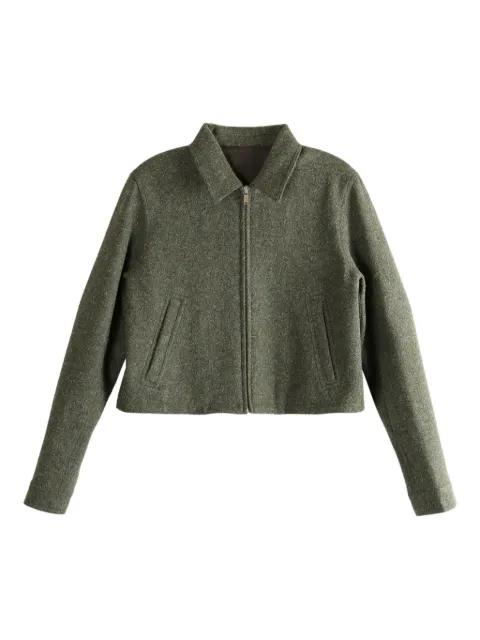 Rick Owens Alice Brad cropped zip-up jacket