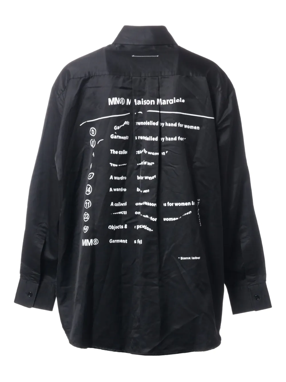 Maison Martin Margiela Pre-Owned 2020 back-print long-sleeve shirt | Image 2