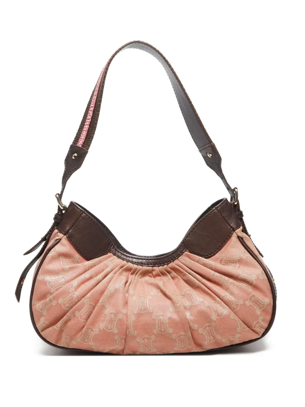 Céline Pre-Owned マカダム ショルダーバッグ - ピンク Céline Pre-Owned マカダム ショルダーバッグ - ピンク