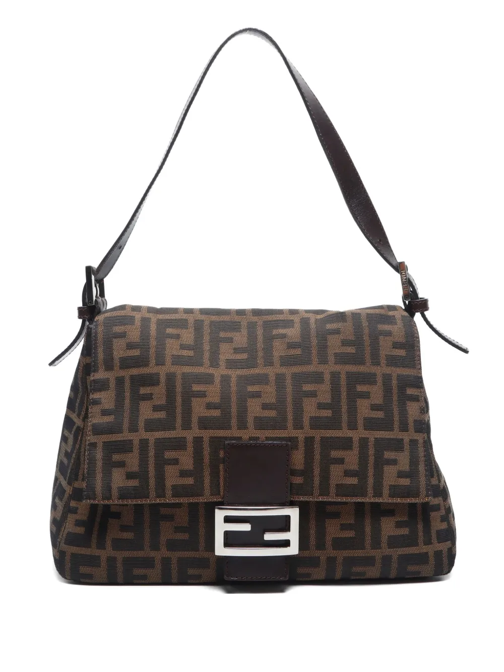 Fendi Pre-Owned Mamma Bucket Zucca monogram shoulder bag | Brown | Image 1