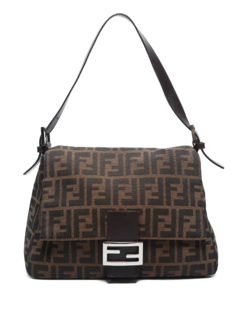 Fendi Pre-Owned Mamma Bucket Zucca monogram shoulder bag