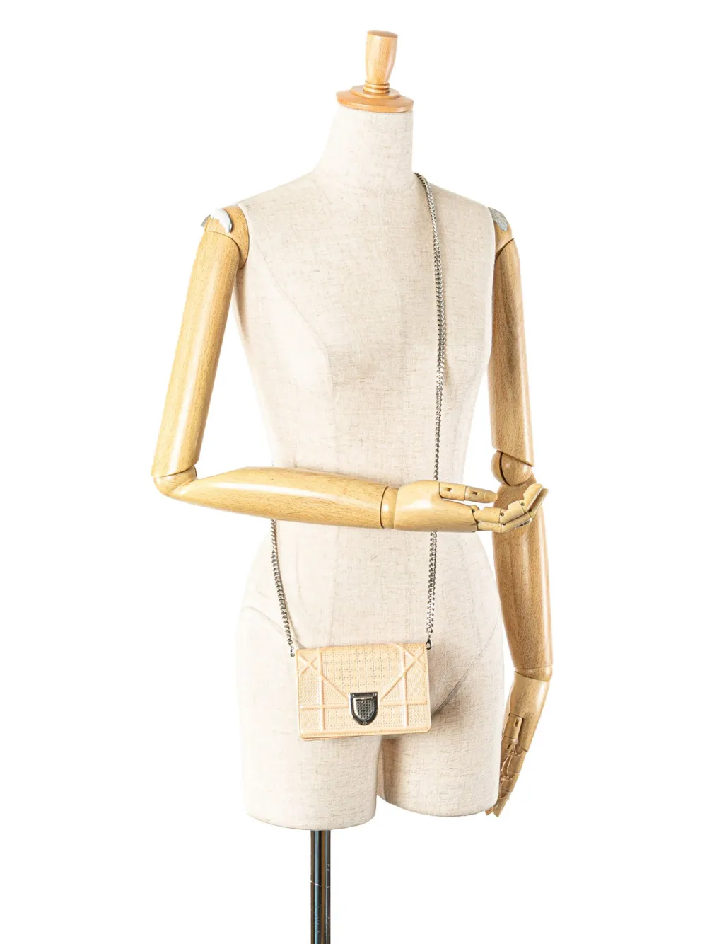 Christian Dior Pre-Owned 2016 Baby Patent Microcannage Diorama Flap crossbody bag | Pre-Owned | Image 2