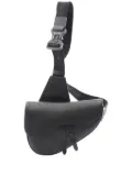 Christian Dior Pre-Owned 2021-2025 Kim Jones Grained Calfskin Saddle Bag crossbody bag - Black