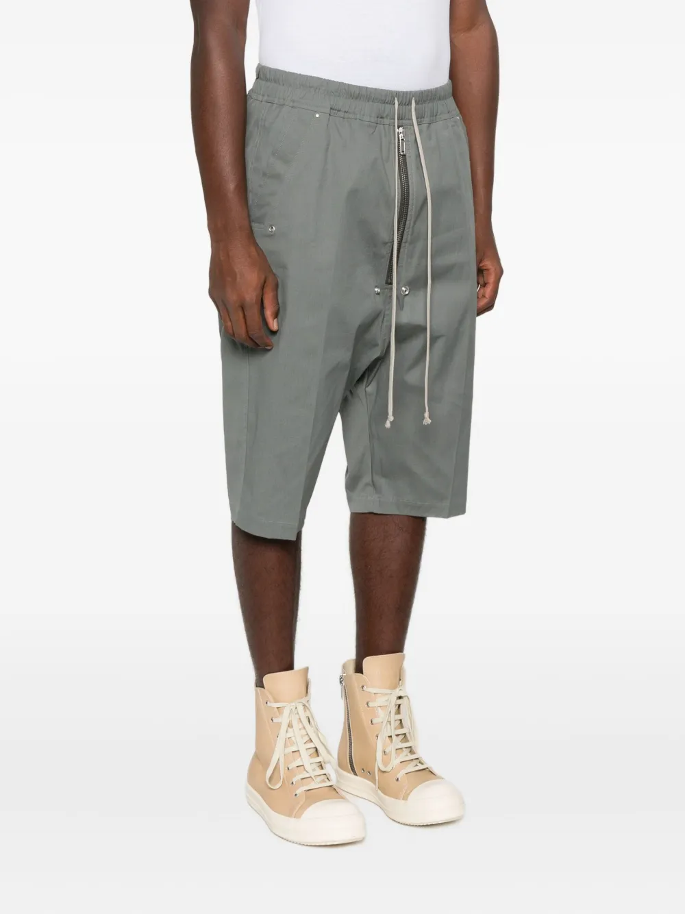 Rick Owens Shorts met trekkoord Grijs