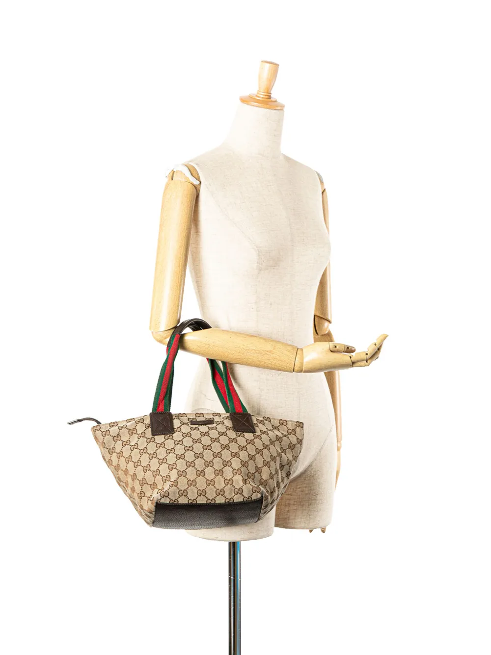 Gucci Pre-Owned 2000-2015 GG Canvas Web handbag | Pre-Owned | Image 2