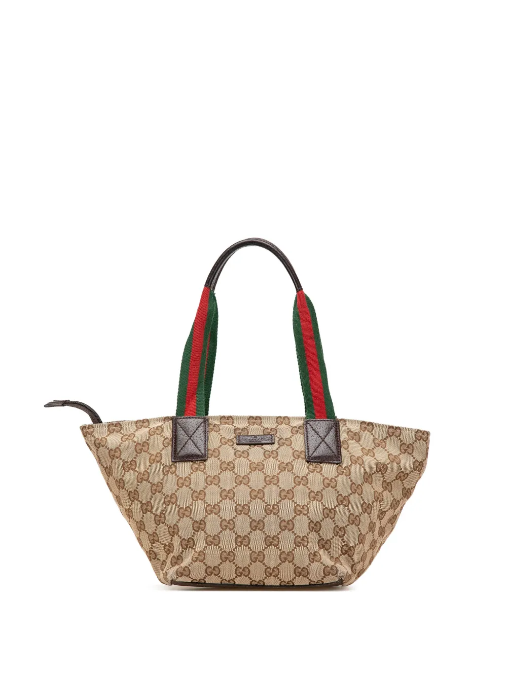 Gucci Pre-Owned 2000-2015 GG Canvas Web handbag | Brown | Image 1