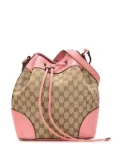 Gucci Pre-Owned 2000-2015 GG Canvas Drawstring bucket bag - Brown