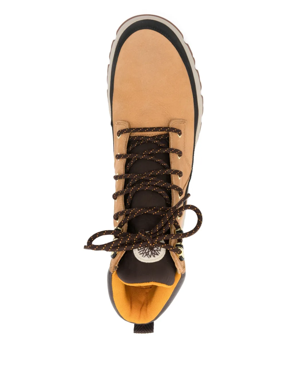 Timberland Greenstride wandellaarzen met chunky zool Bruin