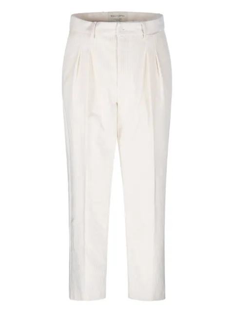 MARCO COPPOLA pleated corduroy trousers