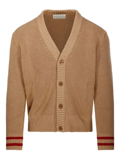 MARCO COPPOLA ribbed-cuff cardigan