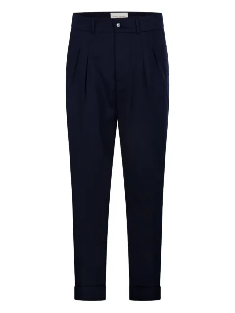 MARCO COPPOLA pleated cuffed trousers