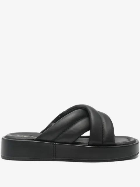 Clarks sandales matelassées Alda 35 mm à brides croisées