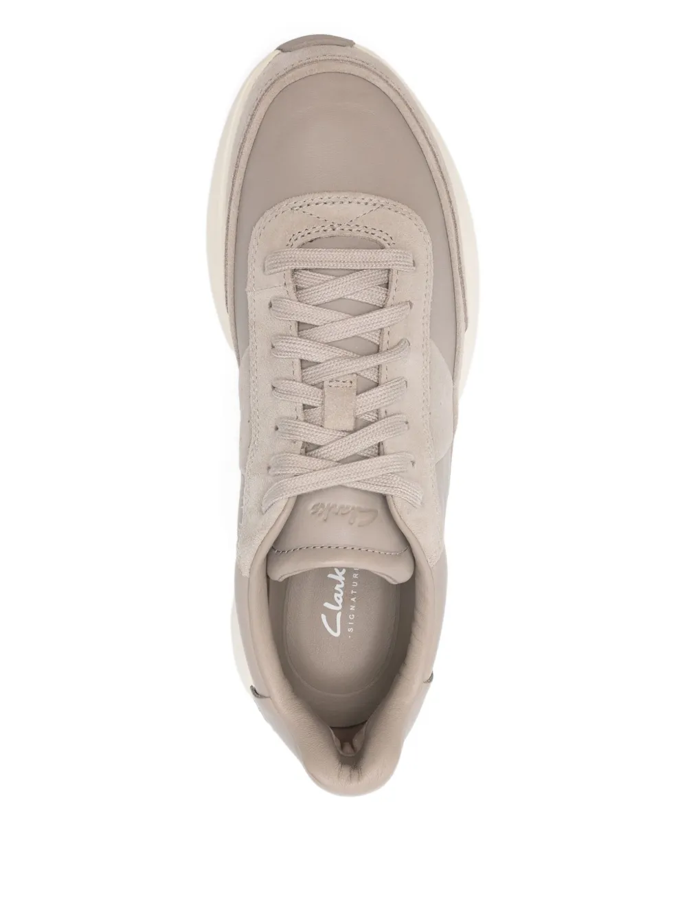 Clarks Craft Pace leather sneakers Grey