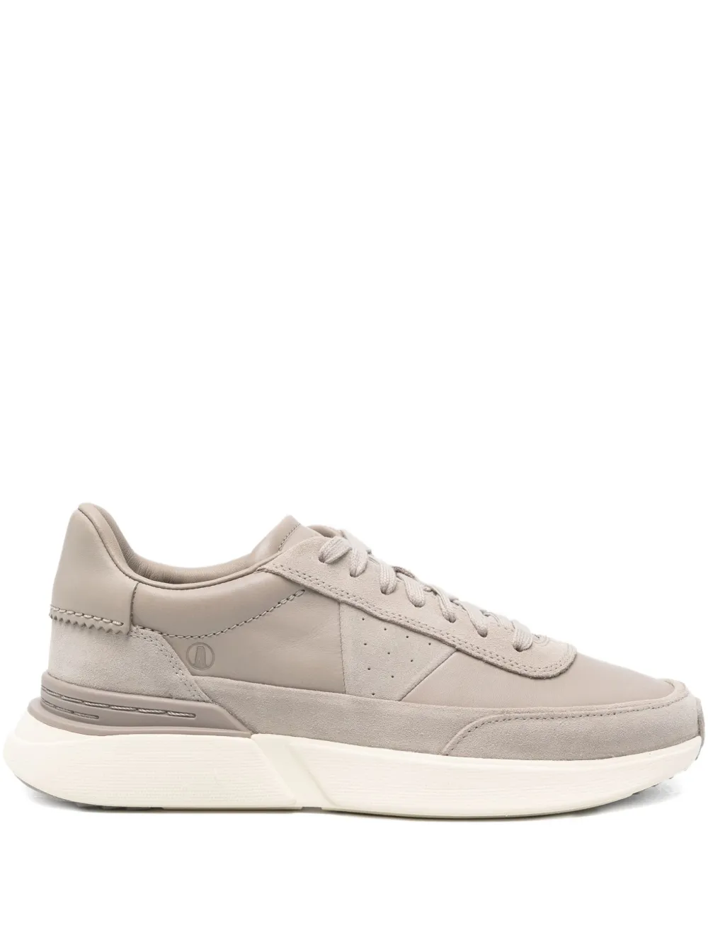 Clarks Craft Pace leather sneakers Grey