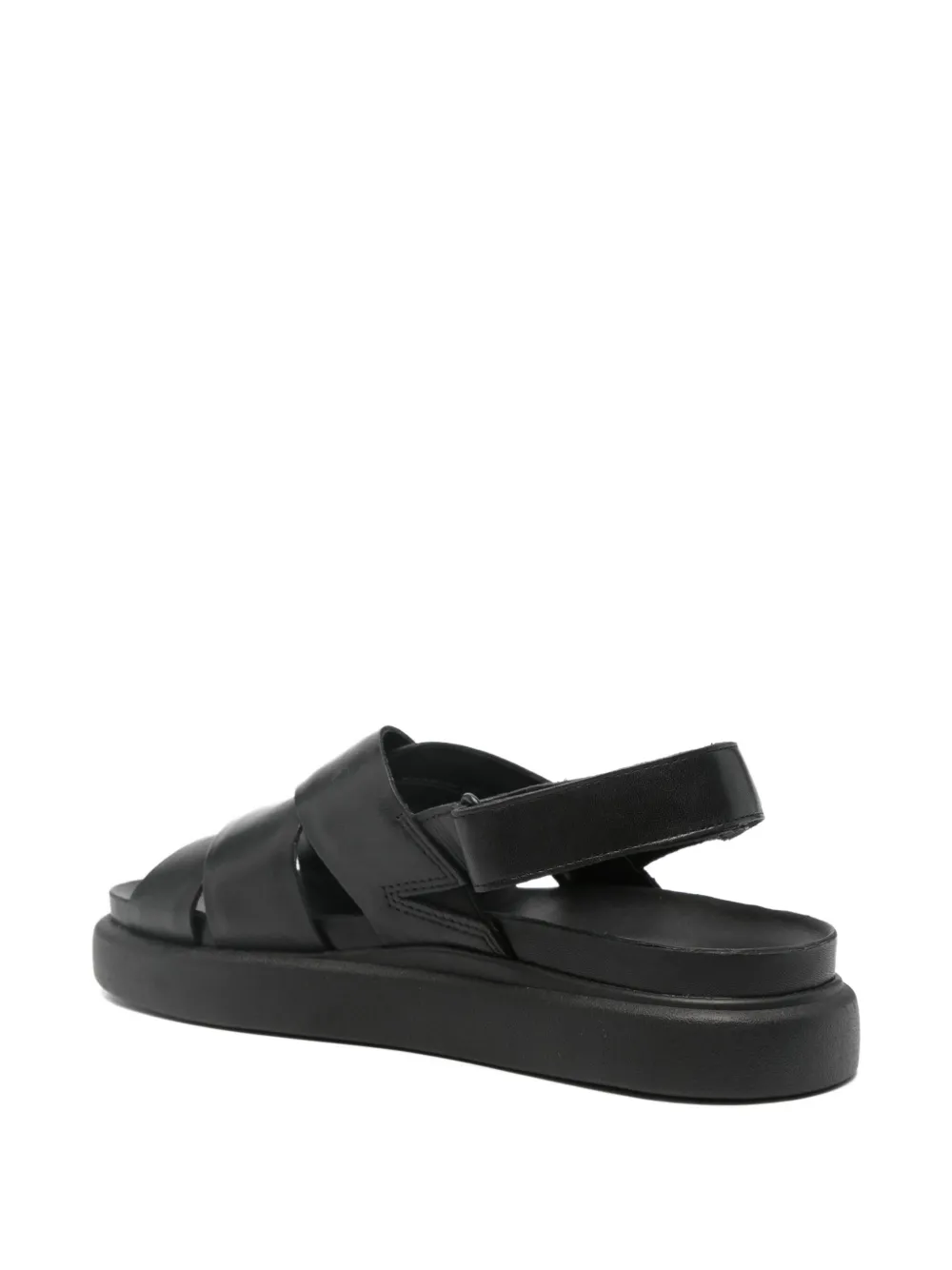 Clarks 25mm Aristella crossover slingback sandals Black