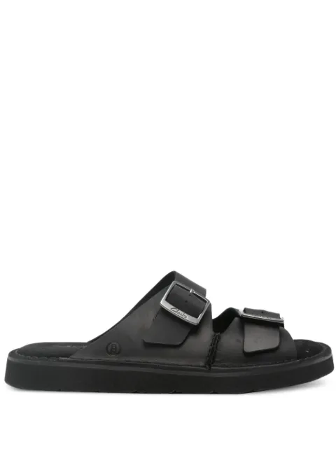 Clarks Solsbury double-buckle sandals