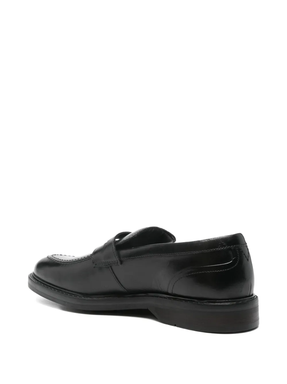 Clarks Aldwin penny-strap loafers Black