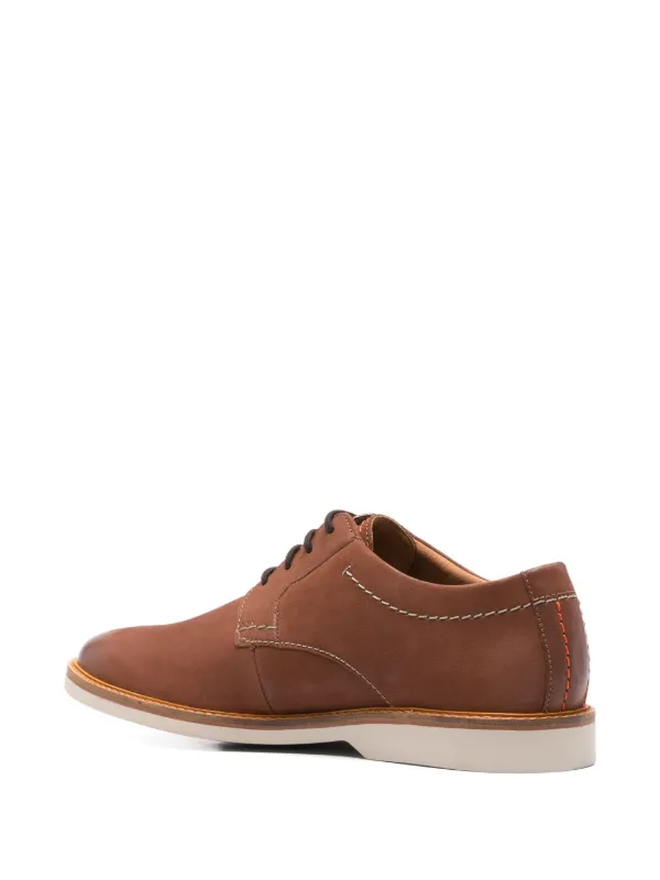 Clarks Atticus lace-up Leather Derby Shoes | Brown | FARFETCH display picture 2