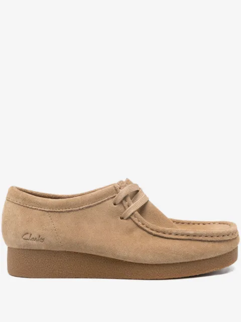 Clarks حذاء ديربي 'والابي' شمواه برباط