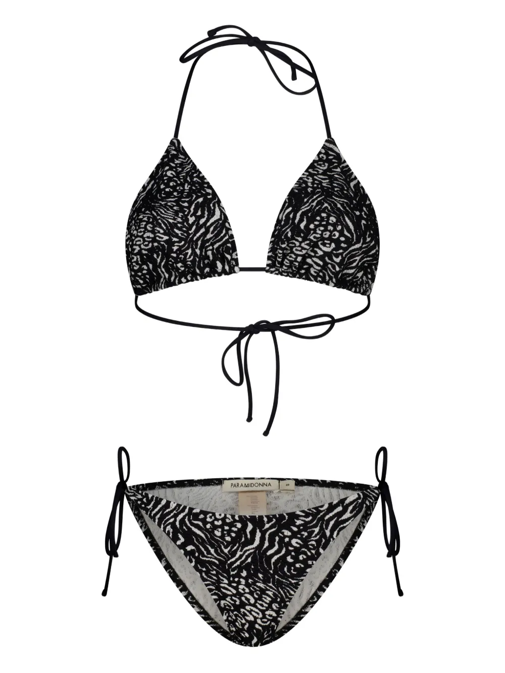 PARAMIDONNA Kelly bikini set - ブラック PARAMIDONNA Kelly bikini set - ブラック