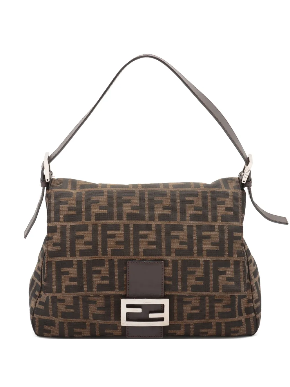 Fendi Pre-Owned Zucca monogram shoulder bag | Brown | Image 1