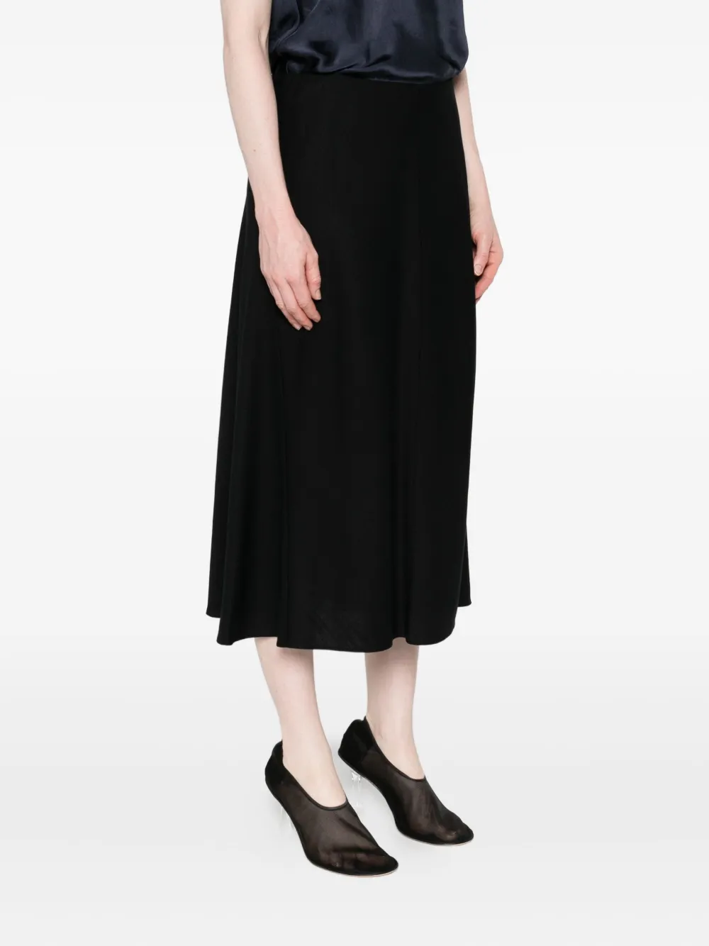 Vince A-line skirt Zwart