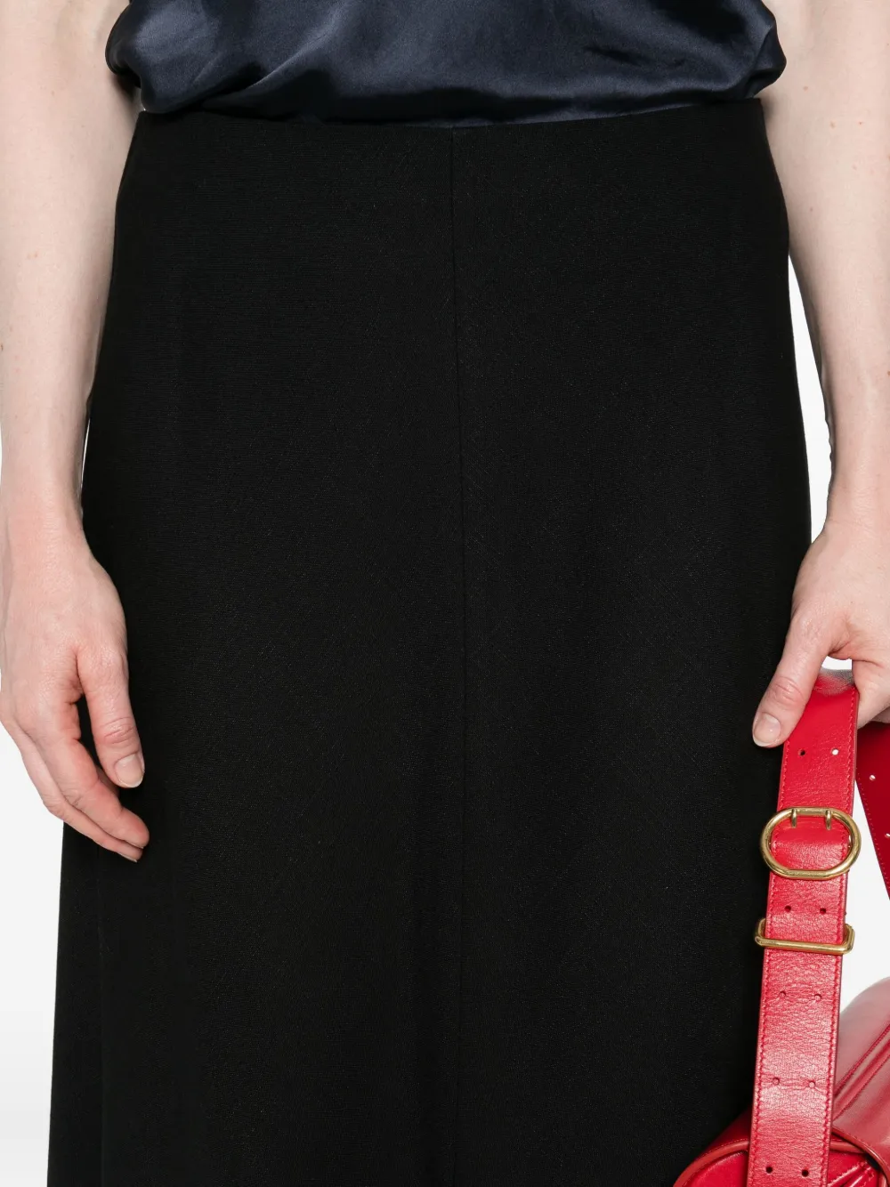 Vince A-line skirt Zwart