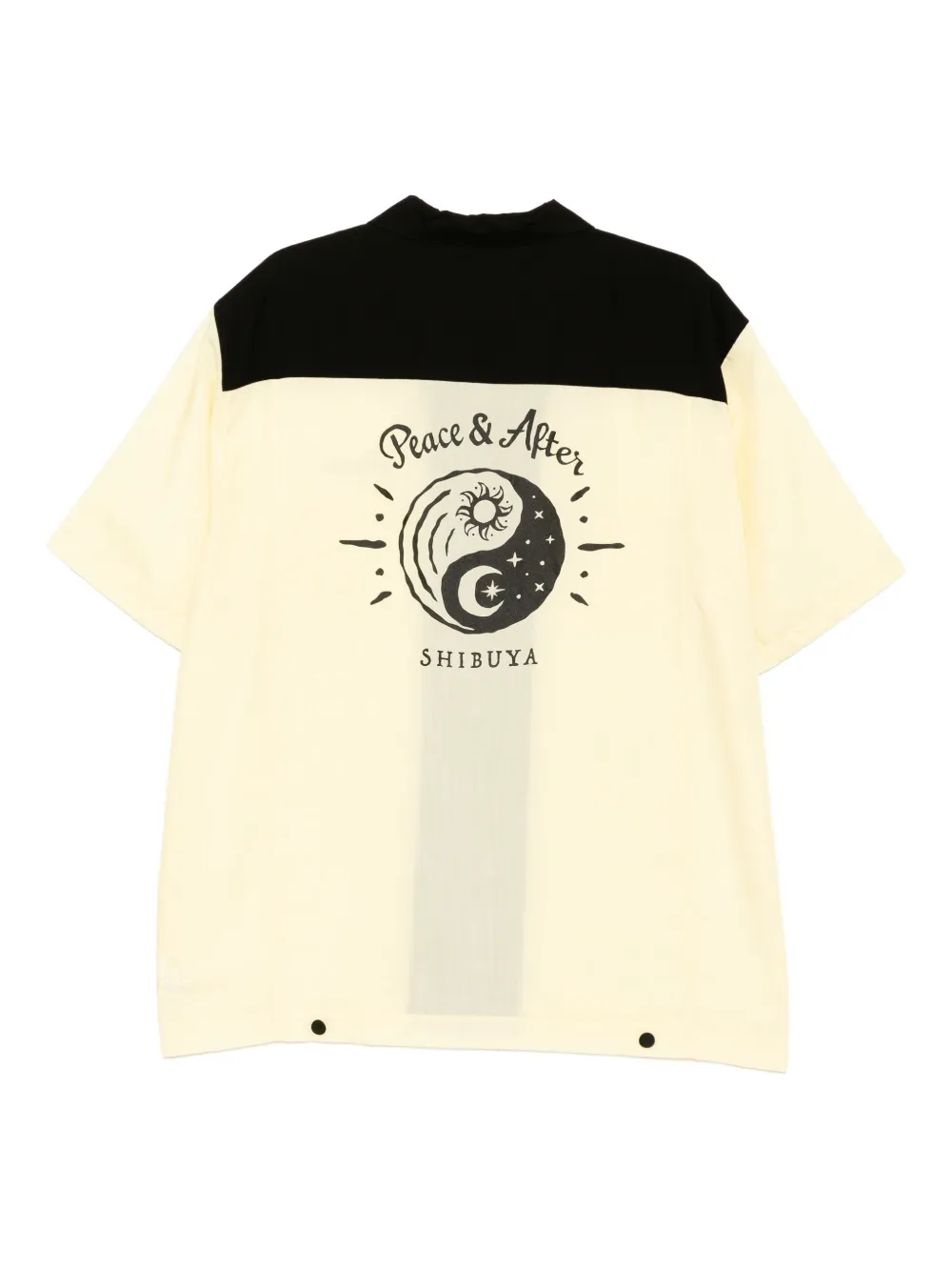 PEACE AND AFTER Bowlingshirt - Geel