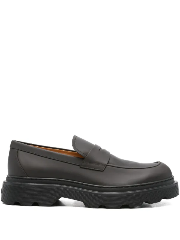 Tod's チャンキー ペニーローファー | ブラック | FARFETCH JP