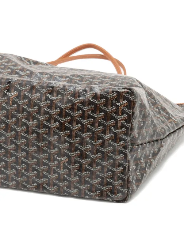 Goyard Pre-Owned monogram-pattern Tote Bag | Black | FARFETCH JO