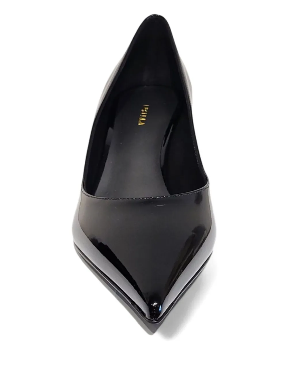 Le Silla 60 mm lakleren pumps met puntige neus Zwart