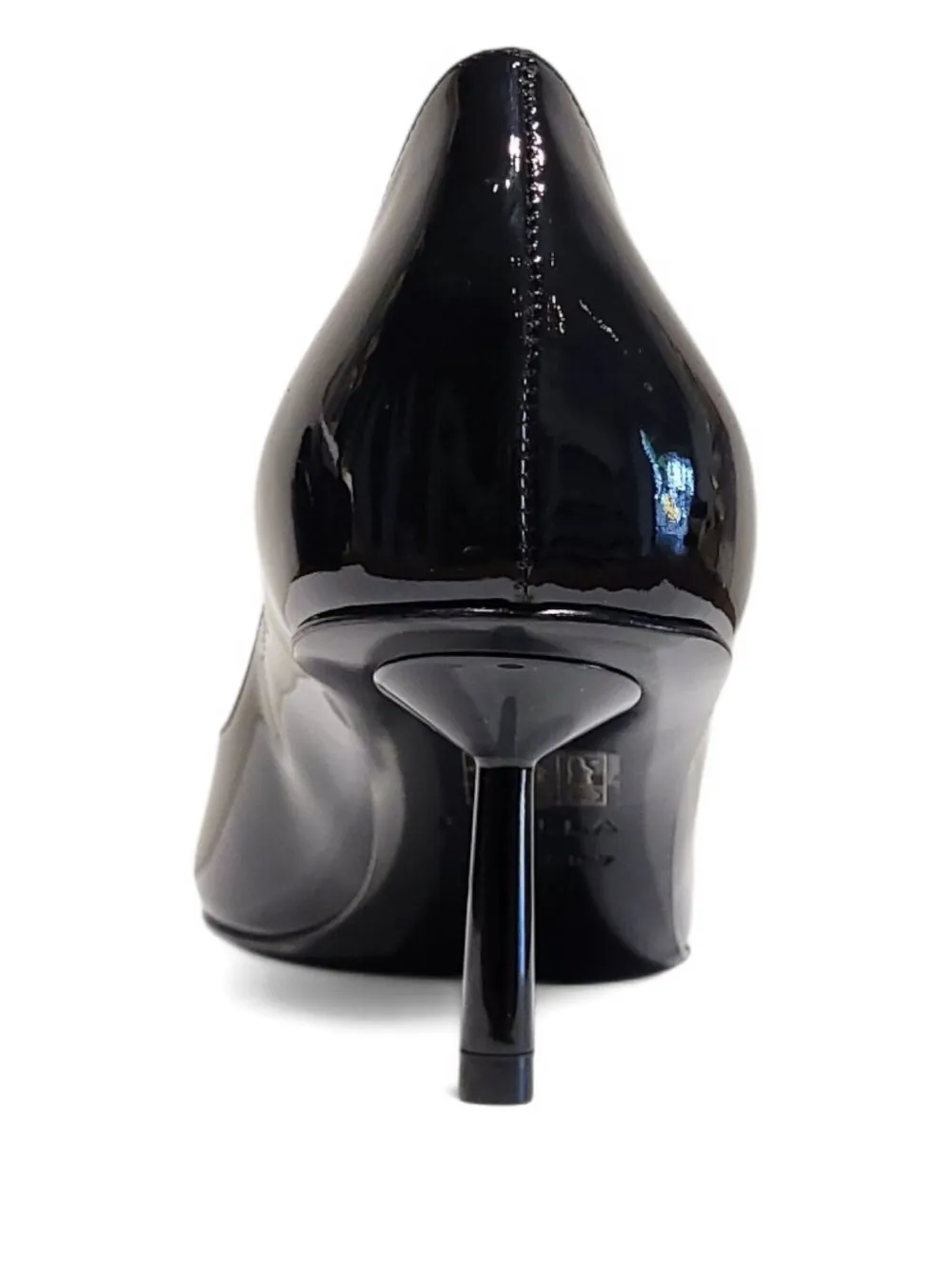Le Silla 60 mm lakleren pumps met puntige neus Zwart