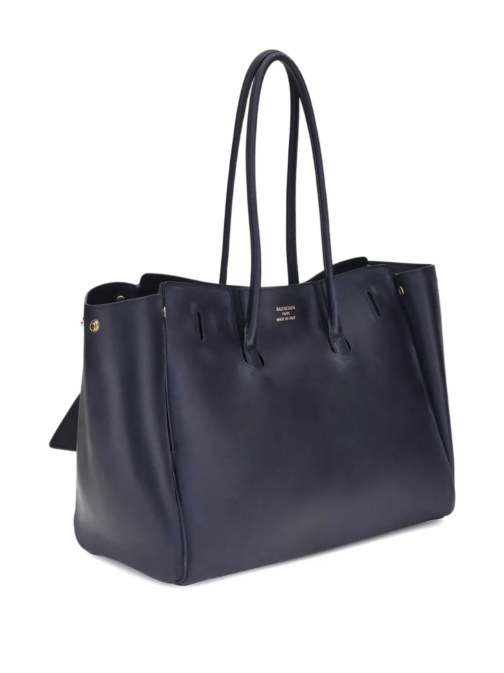 Balenciaga medium Bel Air leather shoulder bag Blauw