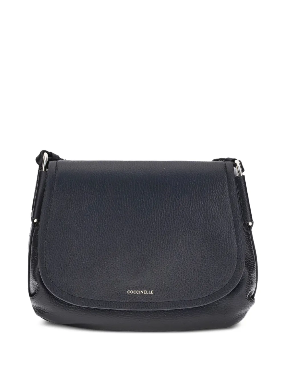 Coccinelle Leren crossbodytas met omslag Zwart