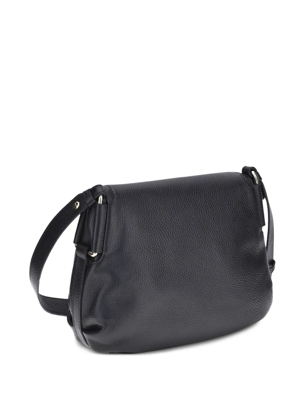 Coccinelle Leren crossbodytas met omslag Zwart