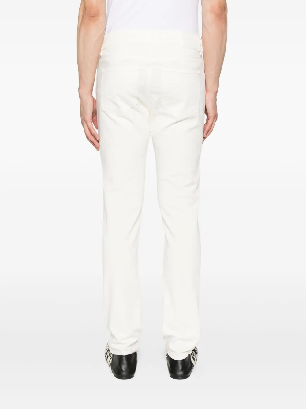 PT Torino Jeans van katoenblend Beige