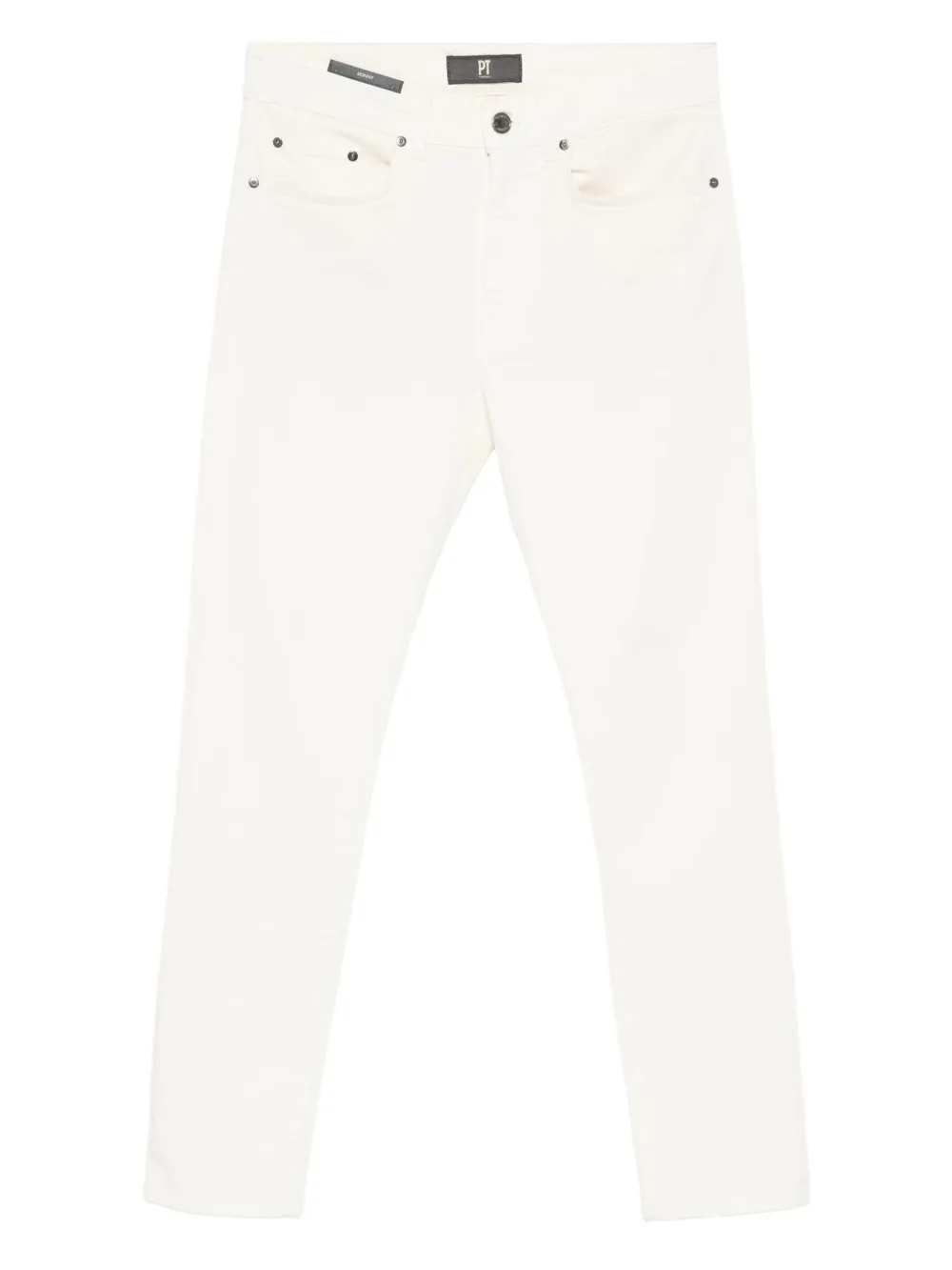PT Torino Jeans van katoenblend Beige