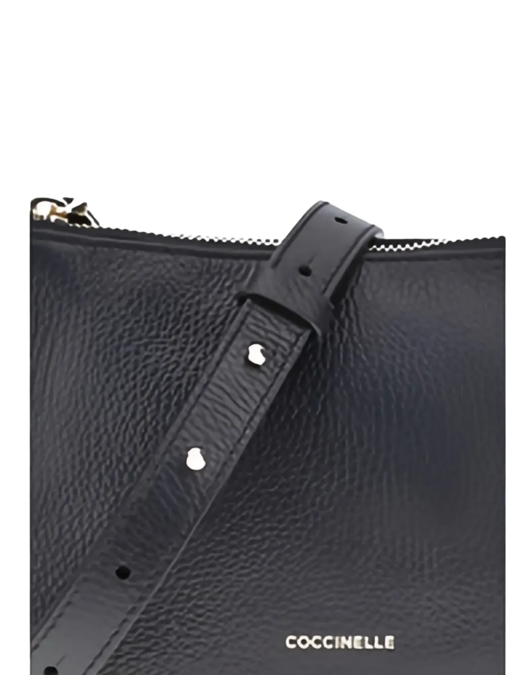 Coccinelle Rebekka Zip-fastening Top-handle Shoulder Bag In Black