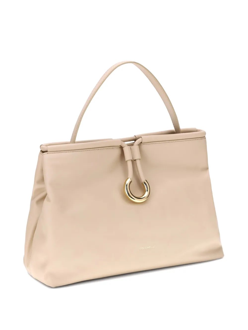 Coccinelle Lisbet shopper met ronde ring Roze